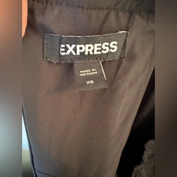 Express | Faux Leather Midi Dress | Size XS - Picture 3 of 6